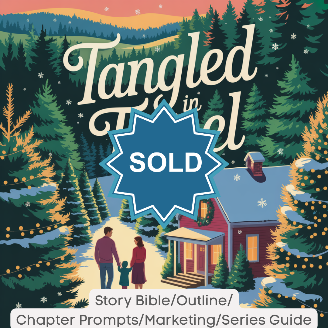 SOLD Tangled in Tinsel