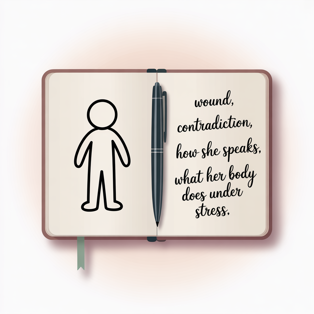 AI prompts for fiction examples across romance, cozy mystery, romantic suspense, and thriller